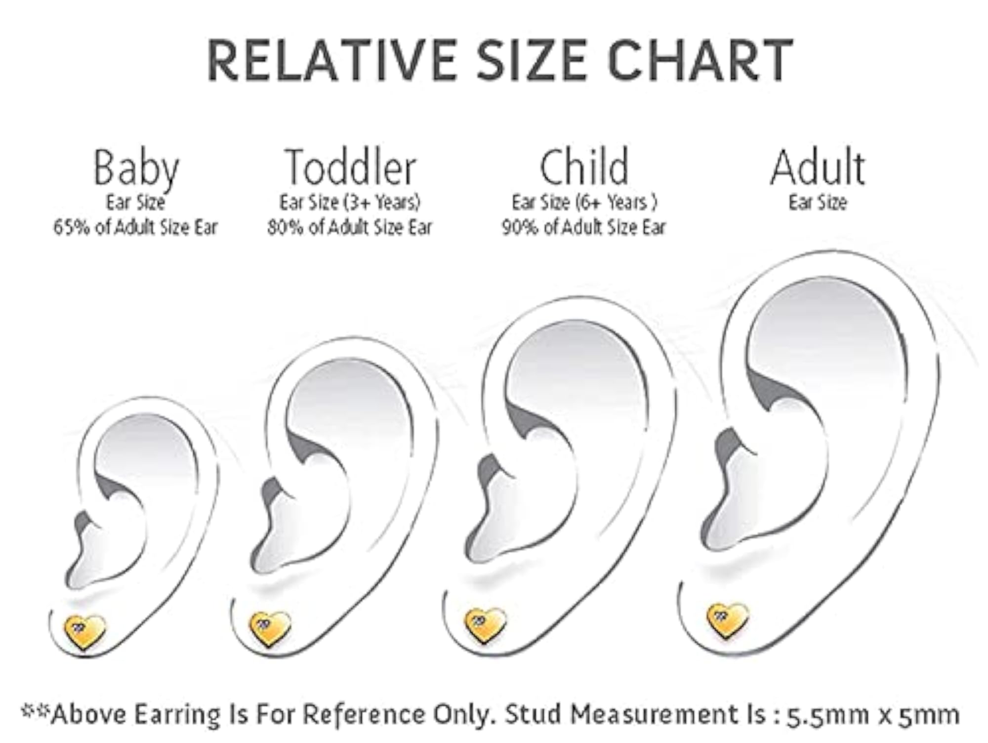925 Sterling Silver Hypoallergenic Feather Stud Earrings for Kids